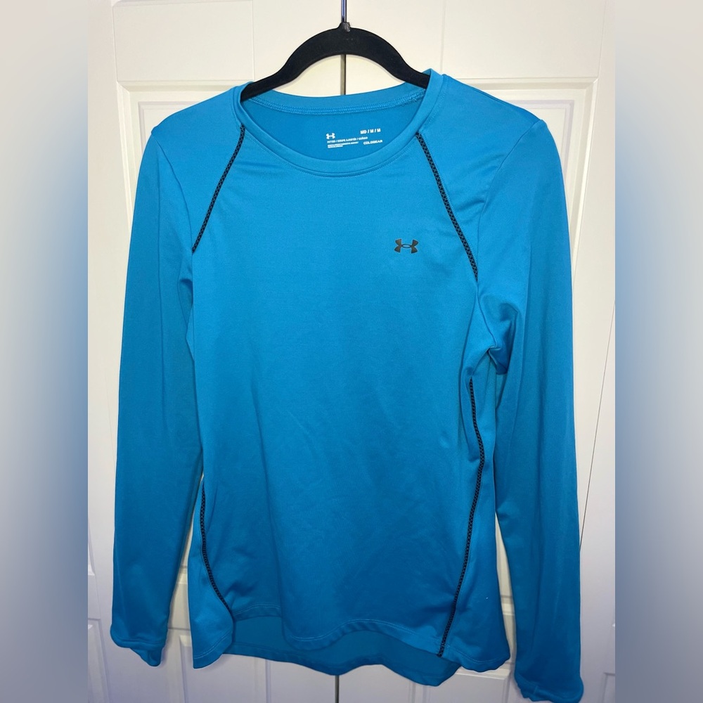 Under Armour Women's Teal Long Sleeve Jersey